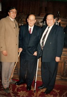 Junto al embajador de CHile en Brasil Ra&uacute;l Rettig